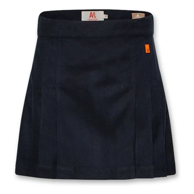 Soor Ploom - Molly Organic Cotton Denim Skirt - Denim black