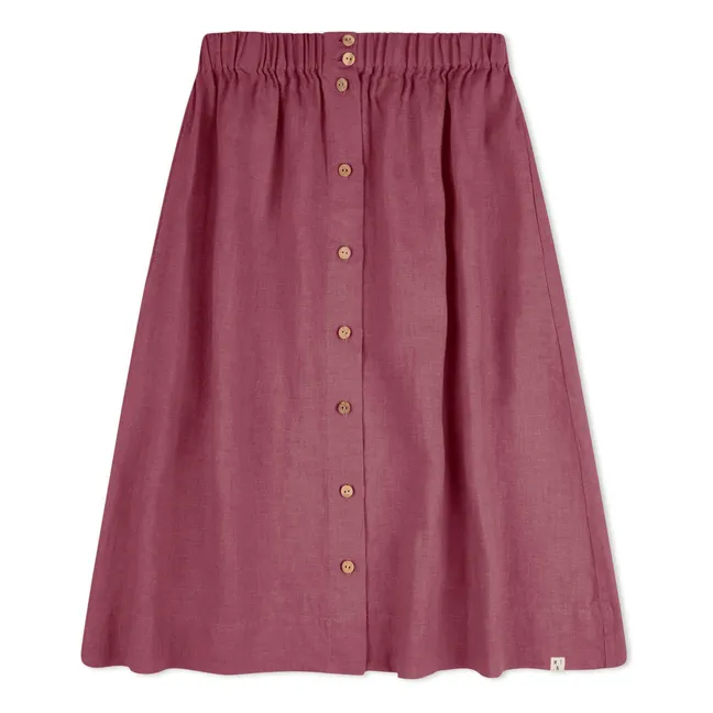 Jupe Midi Lin | Mauve