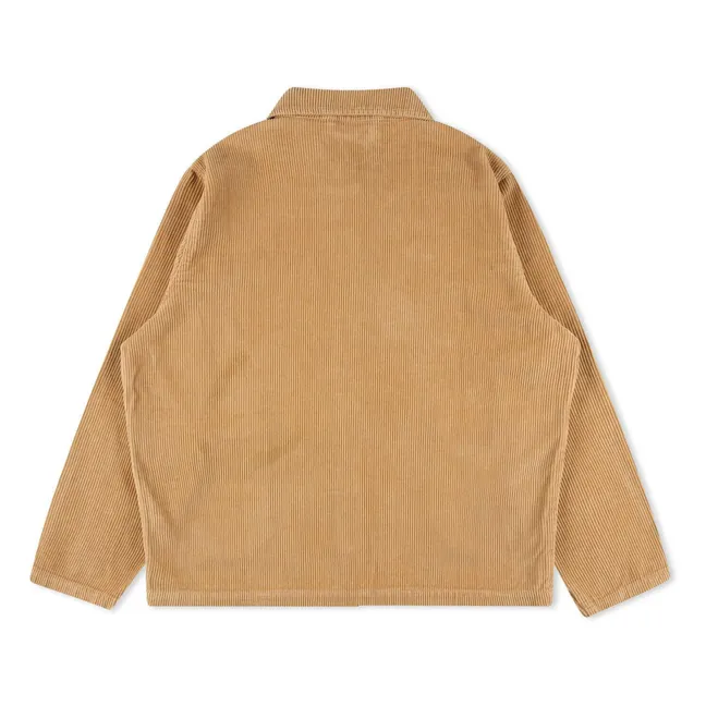 Chaqueta de pana de algodón orgánico | Camel