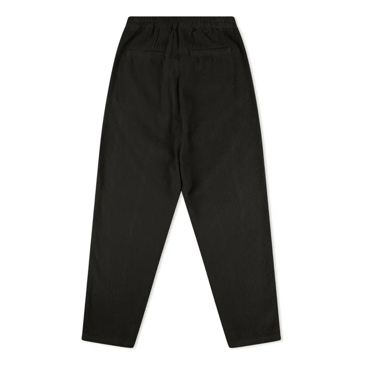 Organic Cotton Corduroy Pants | Black- Product image n°3