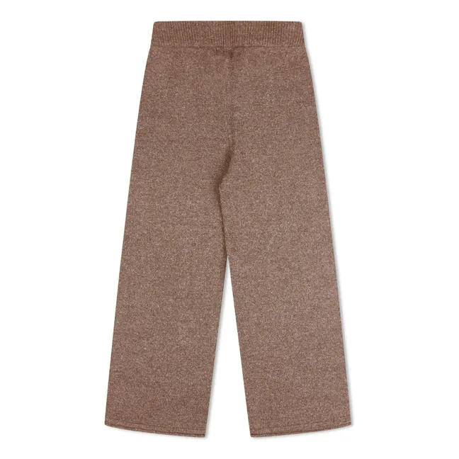 Pantalon Culotte Laine | Marron