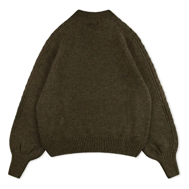 Jersey de lana | Verde Kaki