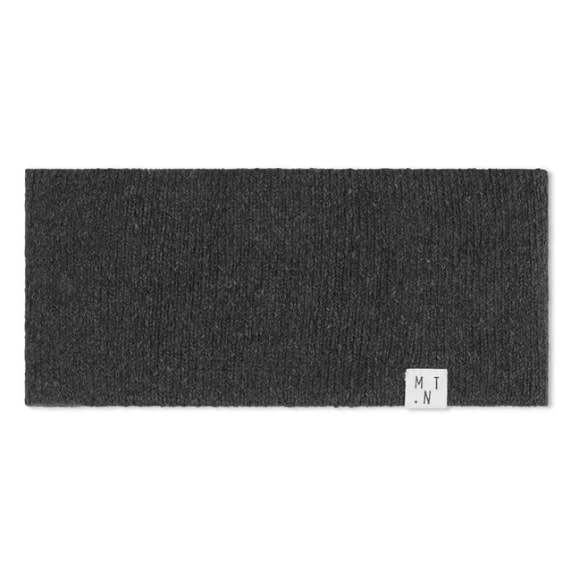 Bandeau Laine | Gris anthracite