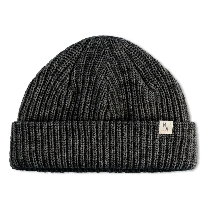 Wool Fisherman's Cap | Charcoal grey- Product image n°0