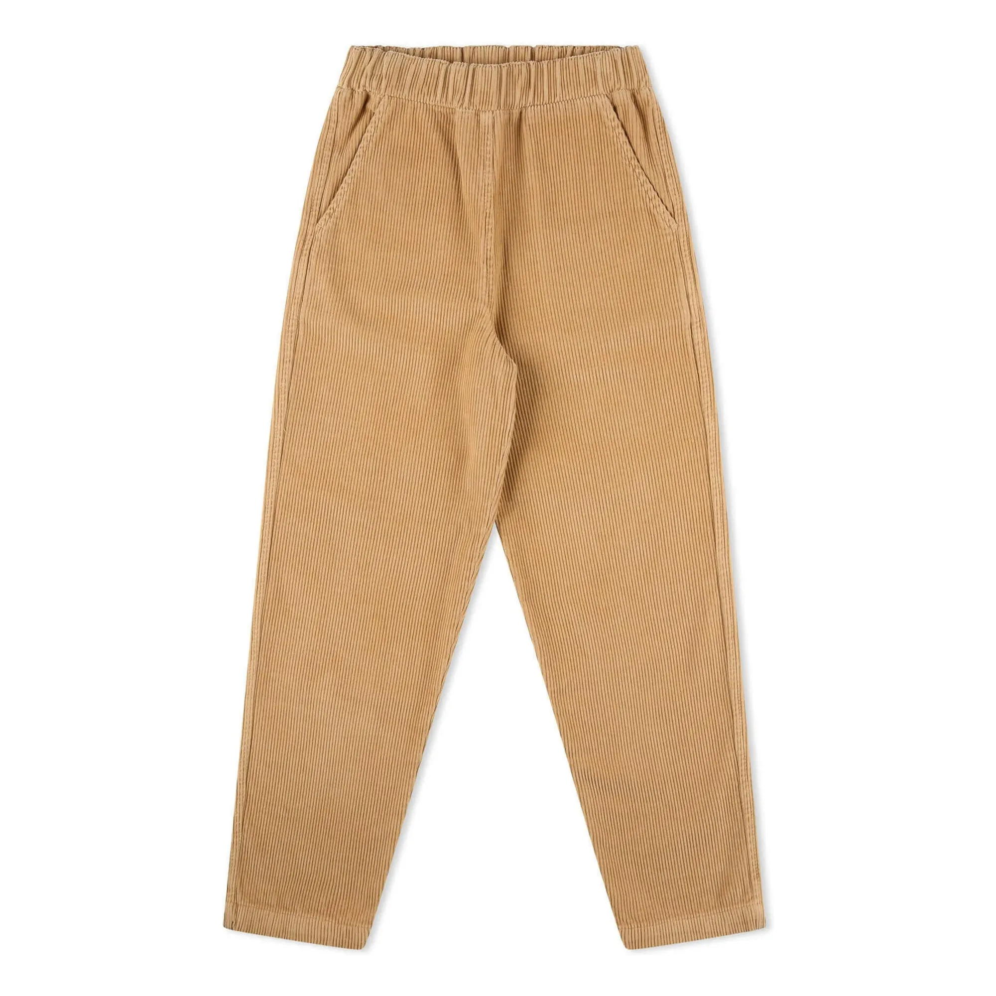 Matona Camel Organic Cotton Corduroy Pants