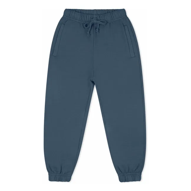 Joggers de algodón ecológico | Azul