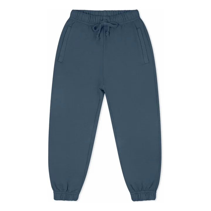 Joggers de algodón ecológico | Azul- Imagen del producto n°0