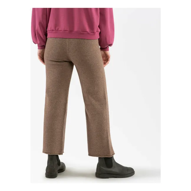 Pantaloni in lana | Marrone