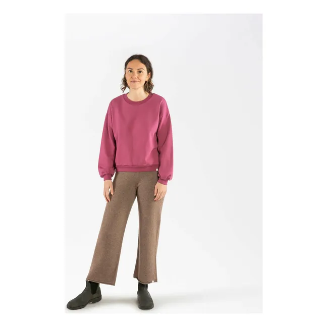 Pantalon Culotte Laine | Marron