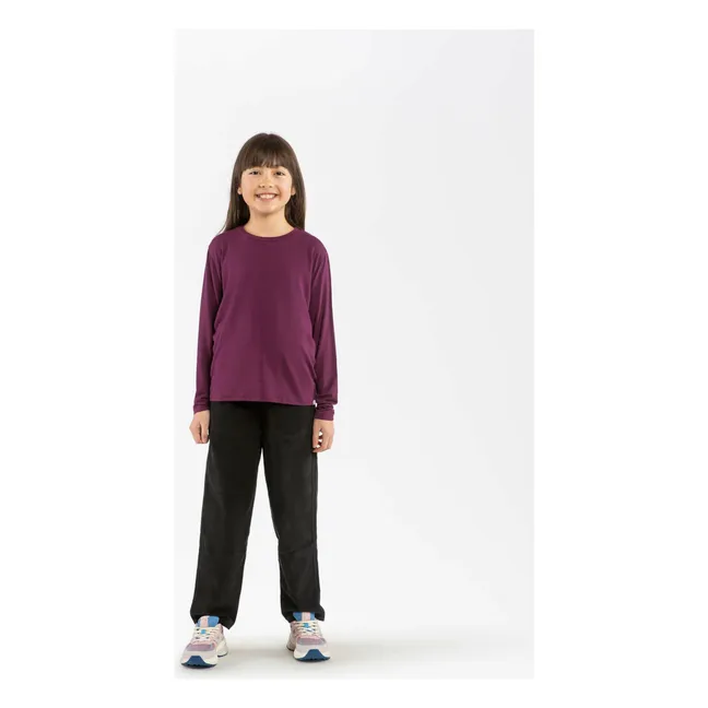 T-shirt Uni Modal | Aubergine