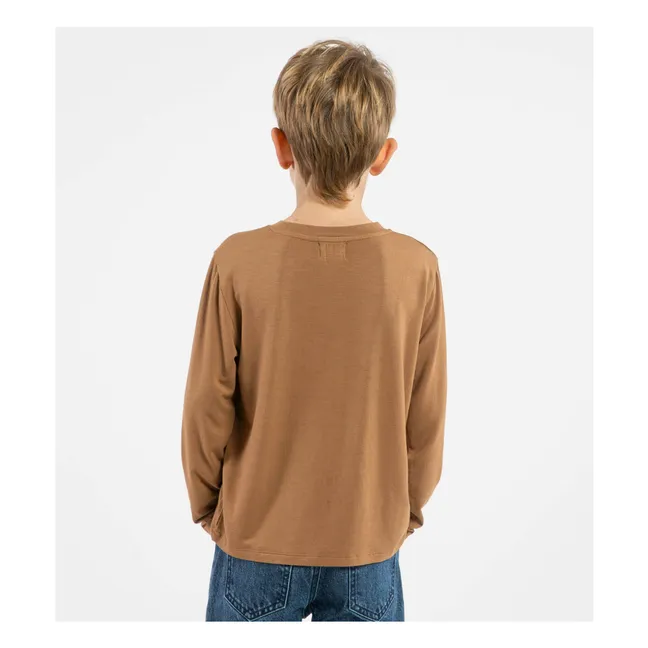 T-shirt Uni Modal | Marron