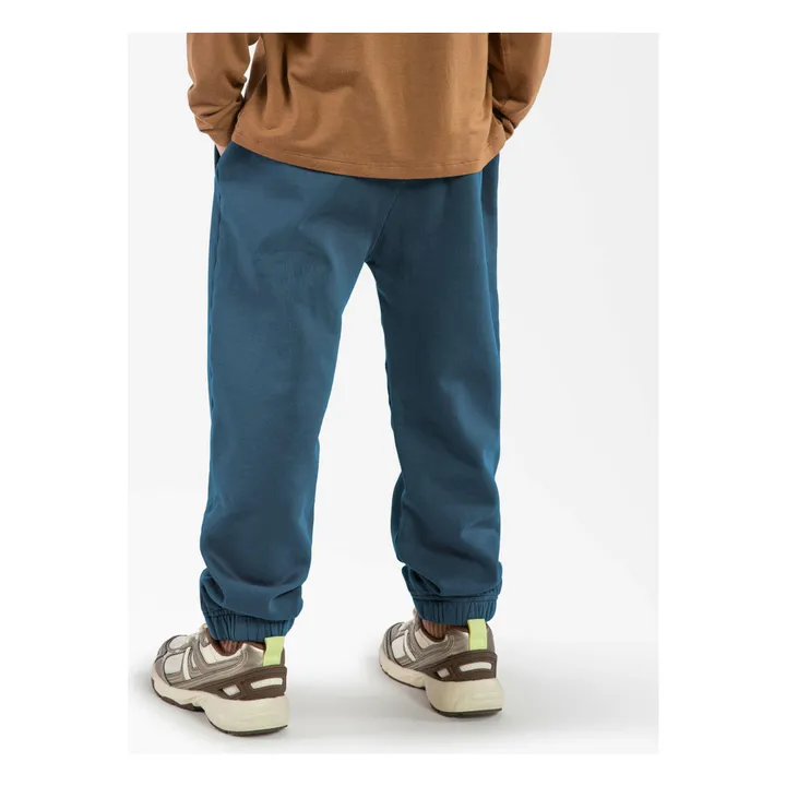 Joggers de algodón ecológico | Azul- Imagen del producto n°4