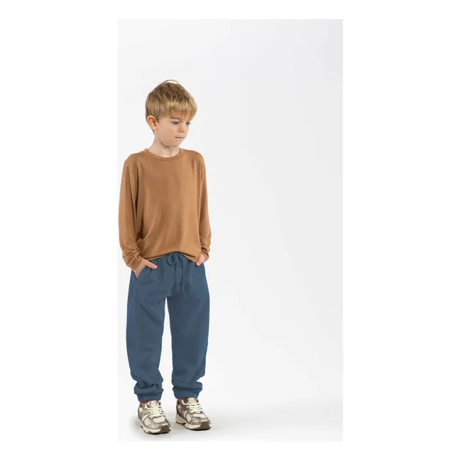 Joggers in cotone biologico | Blu