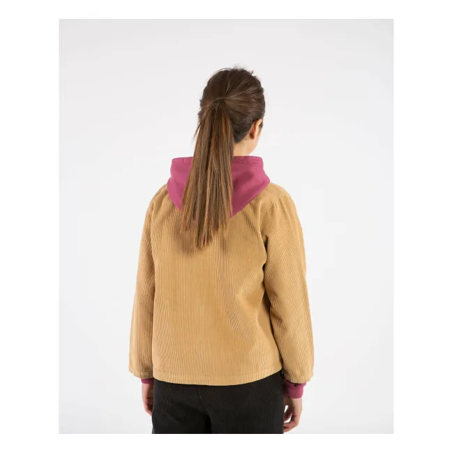 Veste Velours Côtelé Coton Bio | Camel