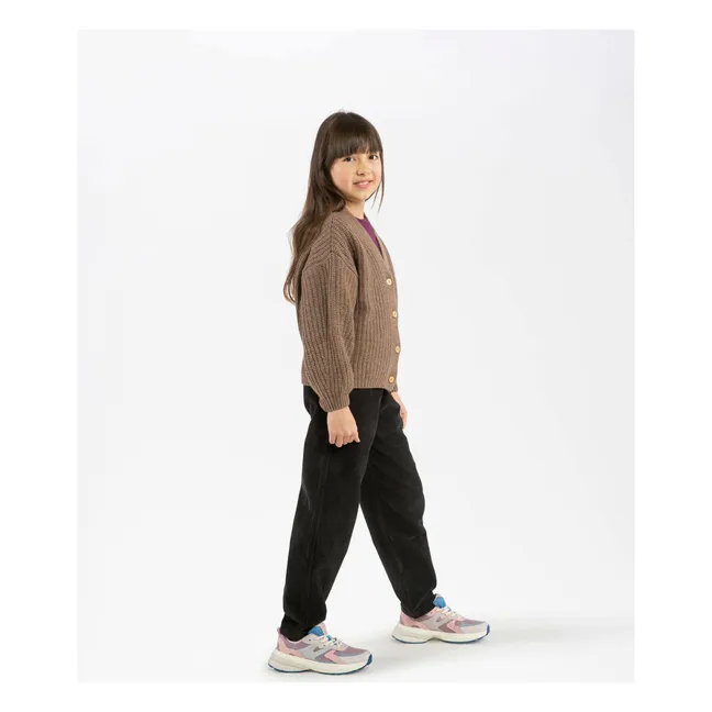 Cardigan in lana | Marrone