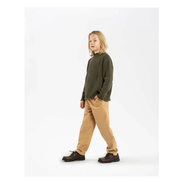 Pull Raglan Laine | Vert kaki