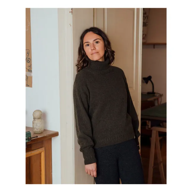 Pantalones de pana de algodón ecológico | Negro