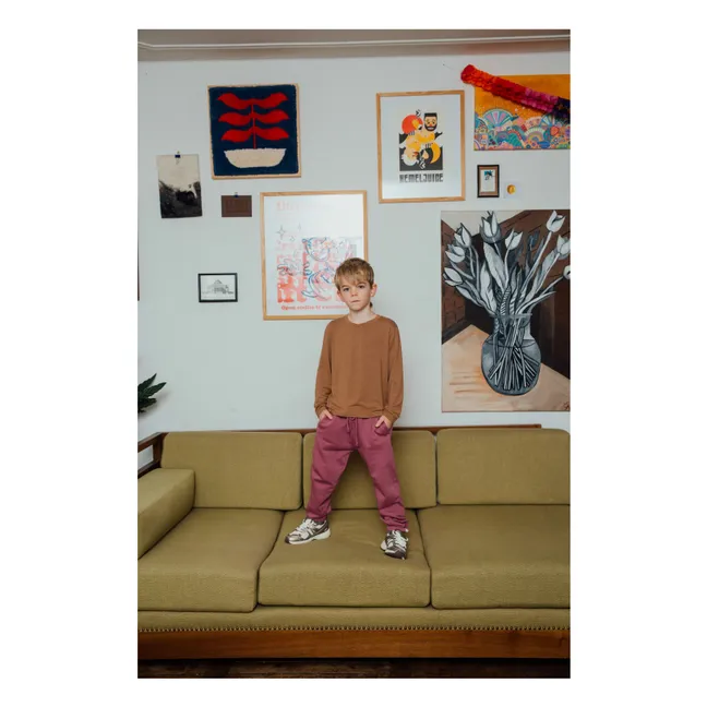 T-shirt Uni Modal | Marron