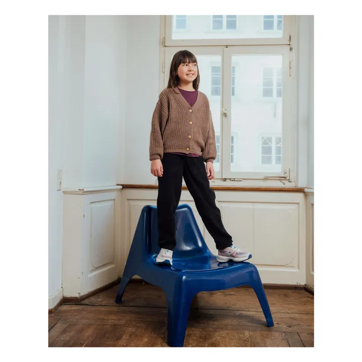 Wool Cardigan | Brown- Product image n°6