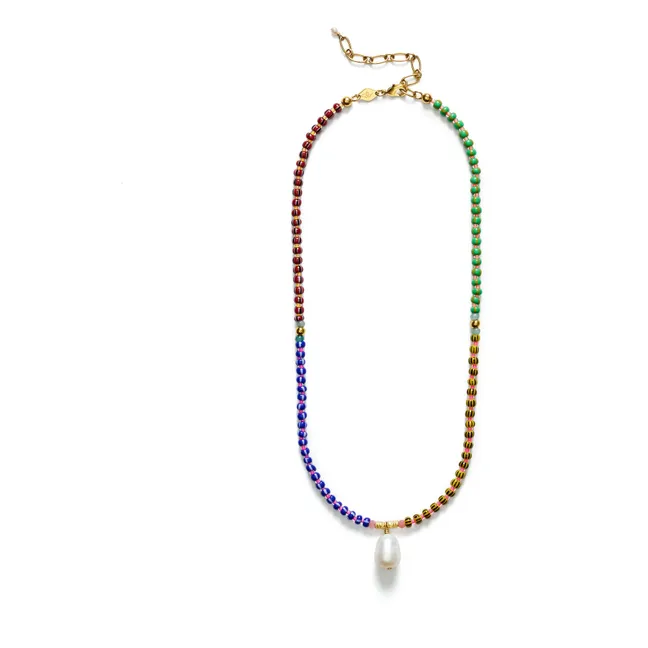 Magic Moments Halskette | Dunkelrot