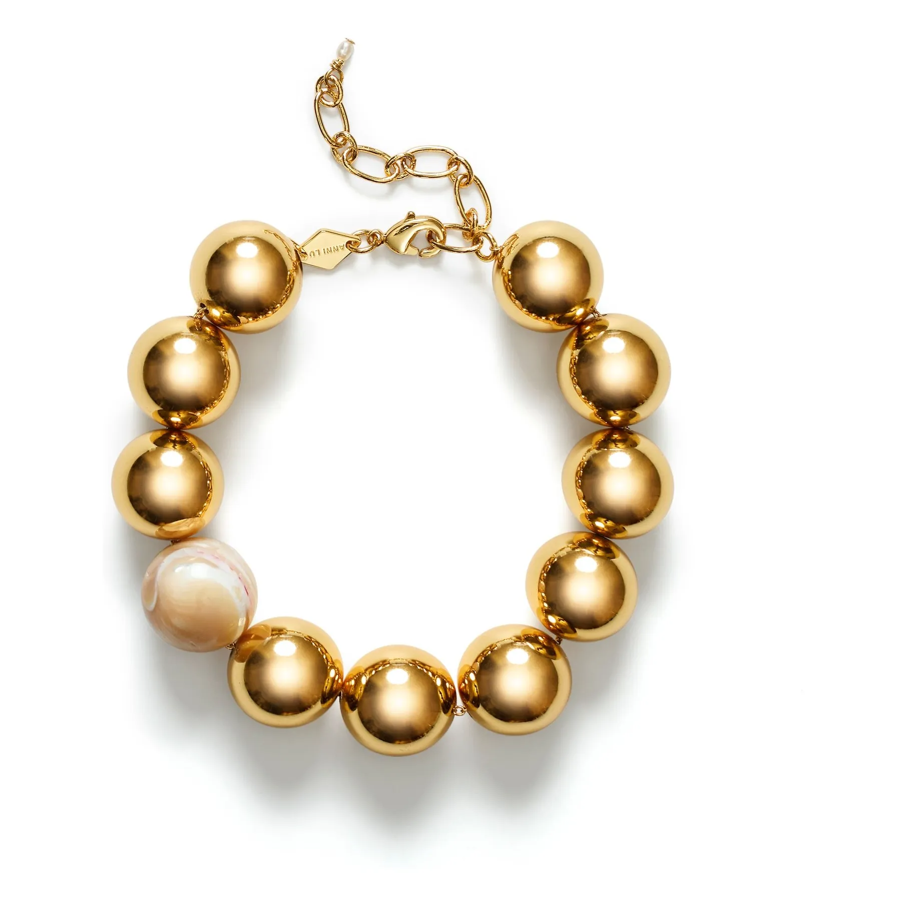 Anni Lu Gold Hi Ho Bracelet
