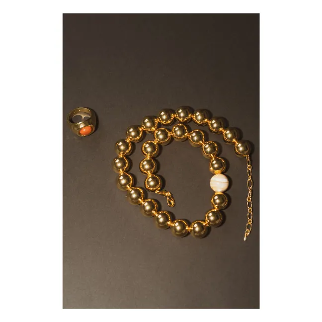 Collier Hi Ho | Doré