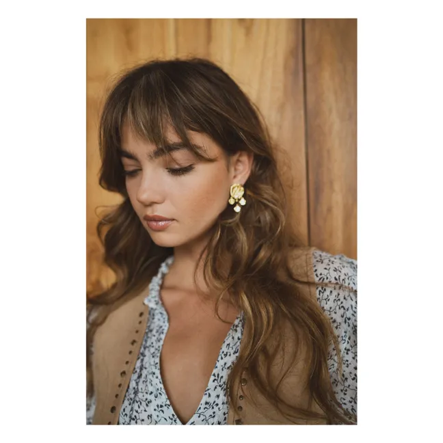 Dream Catcher Ohrringe | Gold