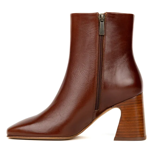 Botas Norma Piel | Marrón claro