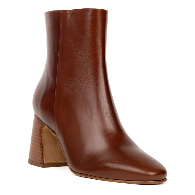 Botas Norma Piel | Marrón claro