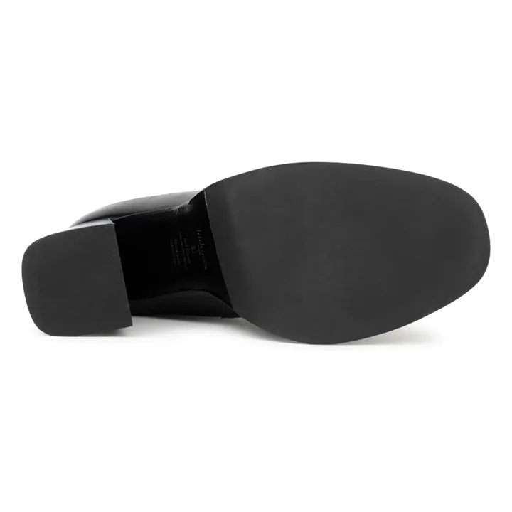 Boots Deva Cuir d'Agneau | Noir- Image produit n°3