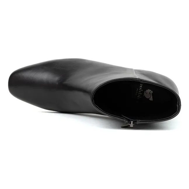 Botas Janis Piel de cordero | Negro