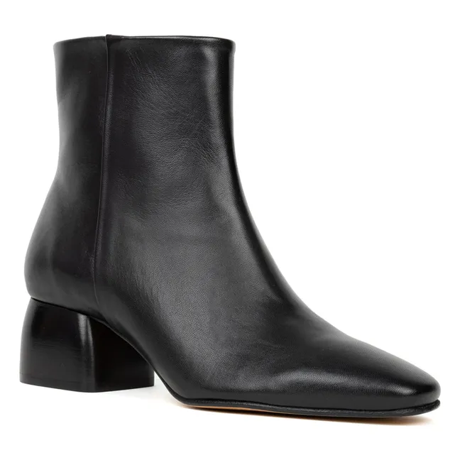 Boots Janis Cuir d'Agneau | Noir
