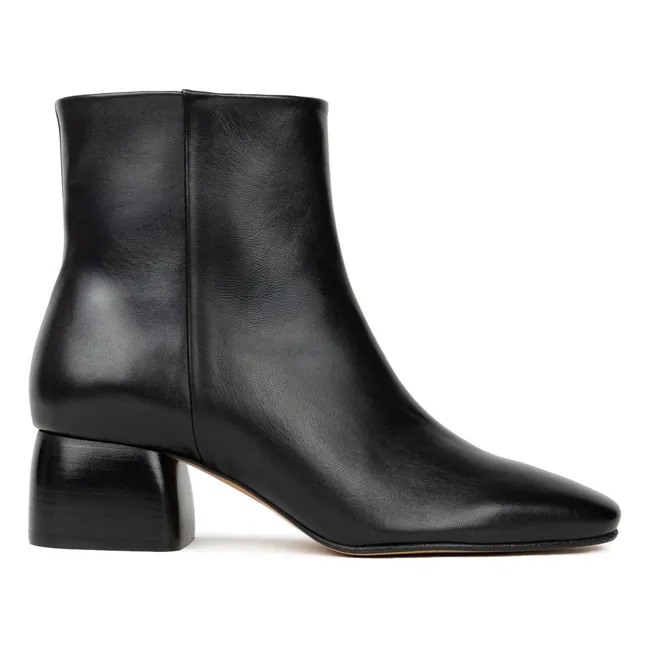 Botas Janis Piel de cordero | Negro