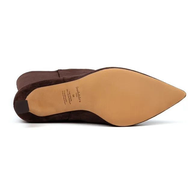 Stiefel Petra Wildleder | Braun