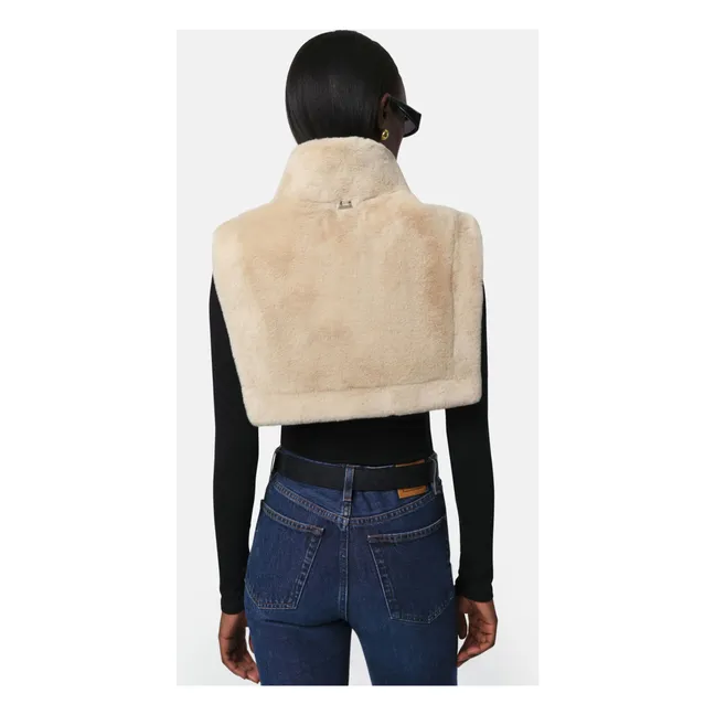 Plastron Jamie Dickey Fibres Recyclées | Ecru