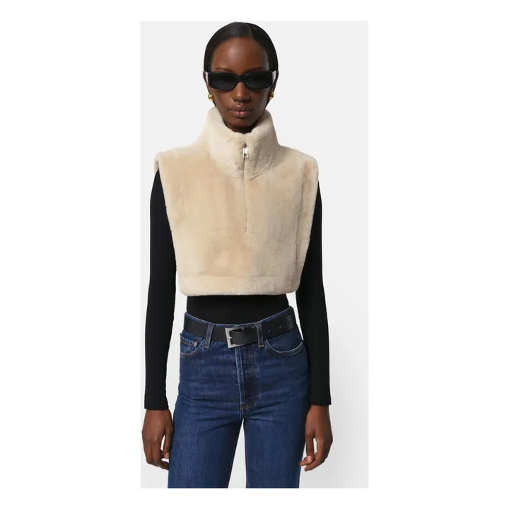 Plastron Jamie Dickey Fibres Recyclées | Ecru- Image produit n°1