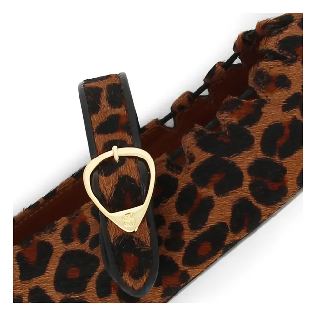 Ballerines Ginger Léopard | Marron