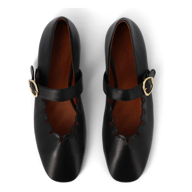 Ballerine allo zenzero | Nero