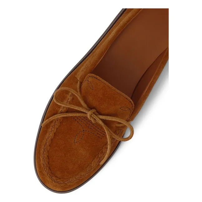 Mocassins Totem Daim | Camel