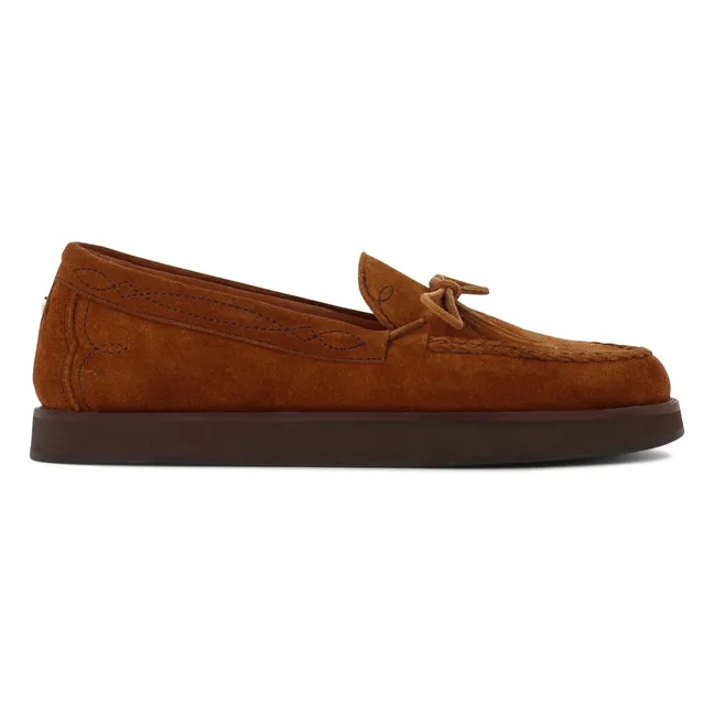 Totem Suede Loafers | Camel