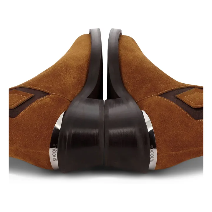 Clyde Suede Boots | Camel- Product image n°4