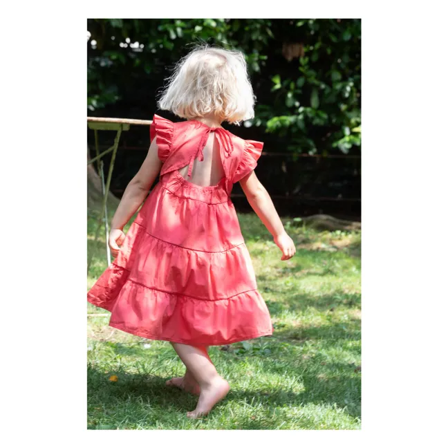 Robe Volants | Rouge