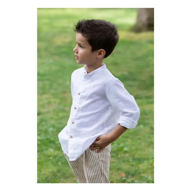 Kurta en Lin | Blanc