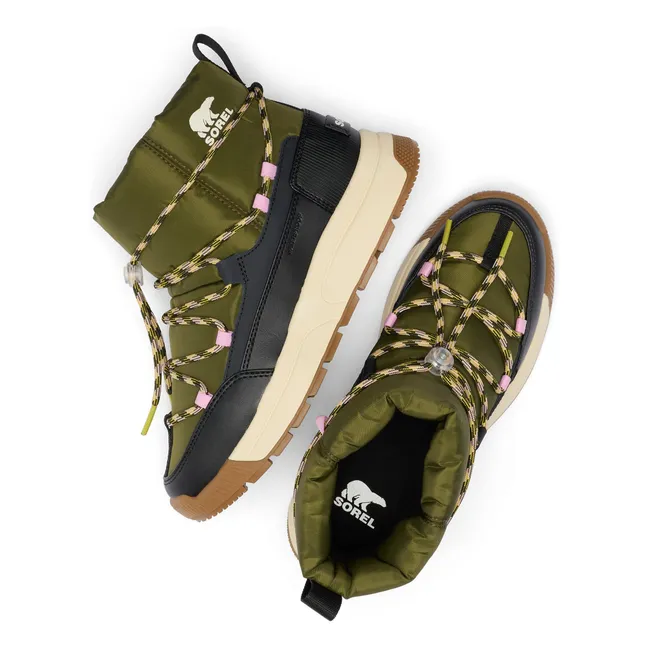 Whitney III Slip-On waterproof boots | Khaki