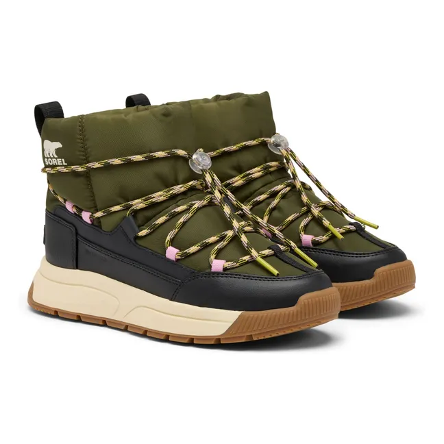 Whitney III Slip-On waterproof boots | Khaki