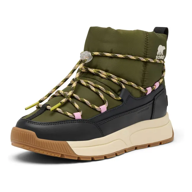 Whitney III Slip-On waterproof boots | Khaki