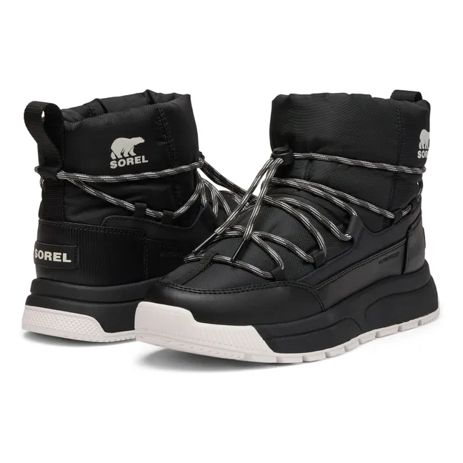 Whitney III Slip-On waterproof boots | Black