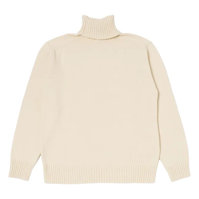 Turtleneck Sweater  | Ecru