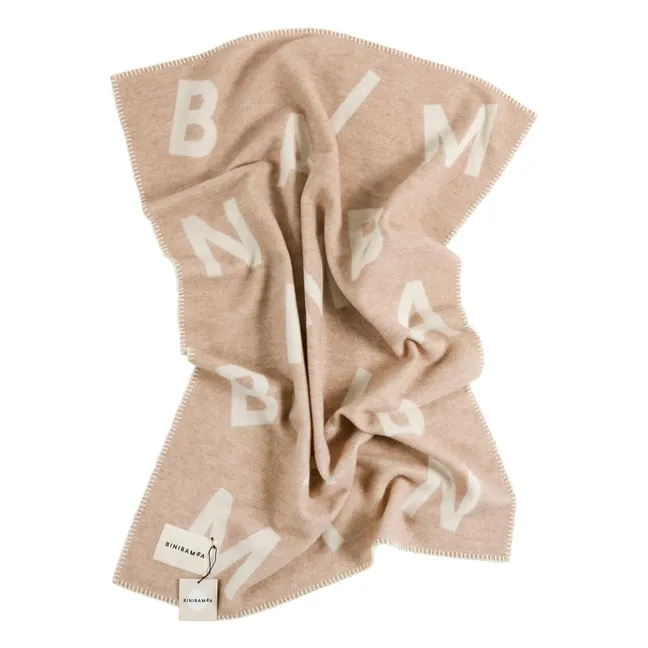 Merino wool blanket | Milk