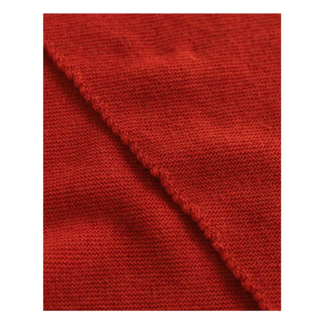 Schal Josephina Merinowolle | Rot